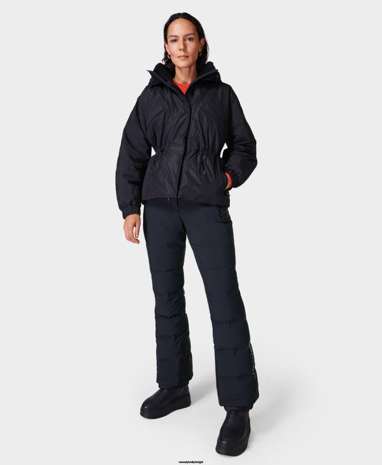 Sweaty Betty kleding R26N685 zwart vrouwen arctische ski-jas