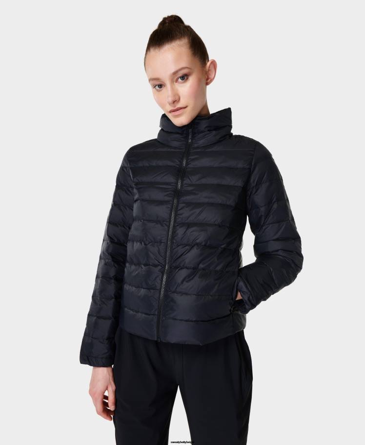 Sweaty Betty kleding R26N760 zwart vrouwen Pathfinder opvouwbare jas